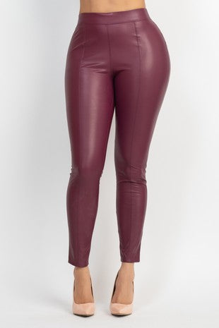 Lauren Leggings -Burgandy