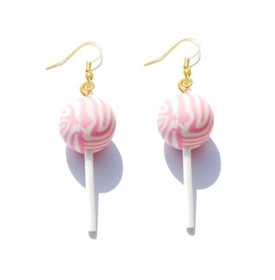 Bougie Pop Earrings - Pink