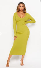 Kelsy Sweater Dress - Pistachio