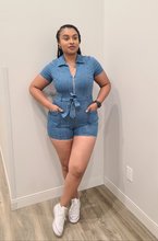 Manhattan Denim Romper