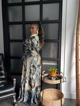 Satin Slate Jumpsuit