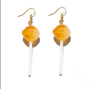 Bougie Pop Earrings - Yellow