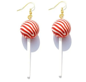 Bougie Pop Earrings - Red