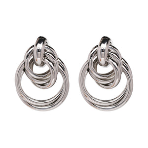 Iconic Twist Earrings - Silver